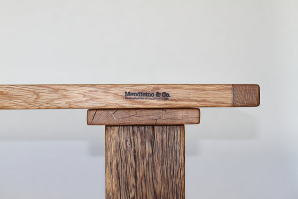 "The Californian" - White Oak Dining Table