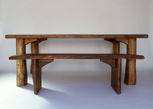 "The Monarch" - Sycamore Dining Table